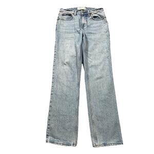 Abercrombie & Fitch Light Blue Straight Leg Jeans